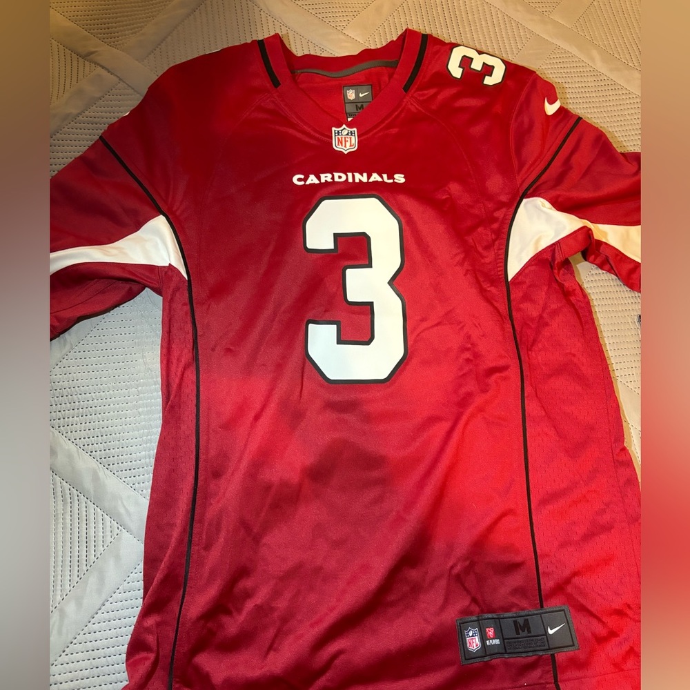 Nike On Field Carson Palmer #3 Phoenix Cardinals NFL Red Stitched Med Jersey NWT
